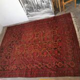 Large handmade Persian rug 310/230 cm