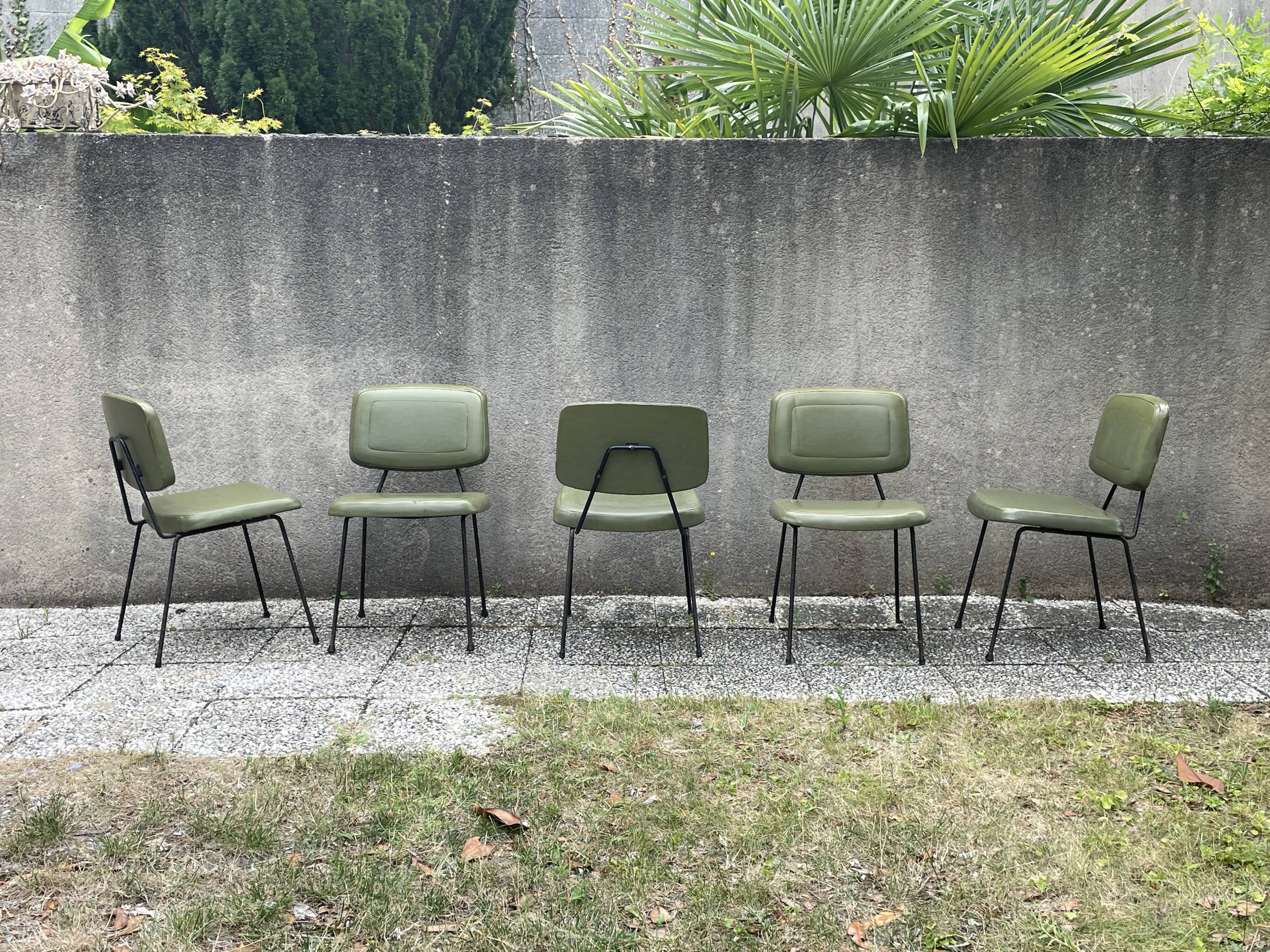 Chair Pierre Paulin model CM 196