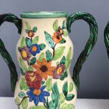 Pair of Cerart Monaco ceramic vases, 60s