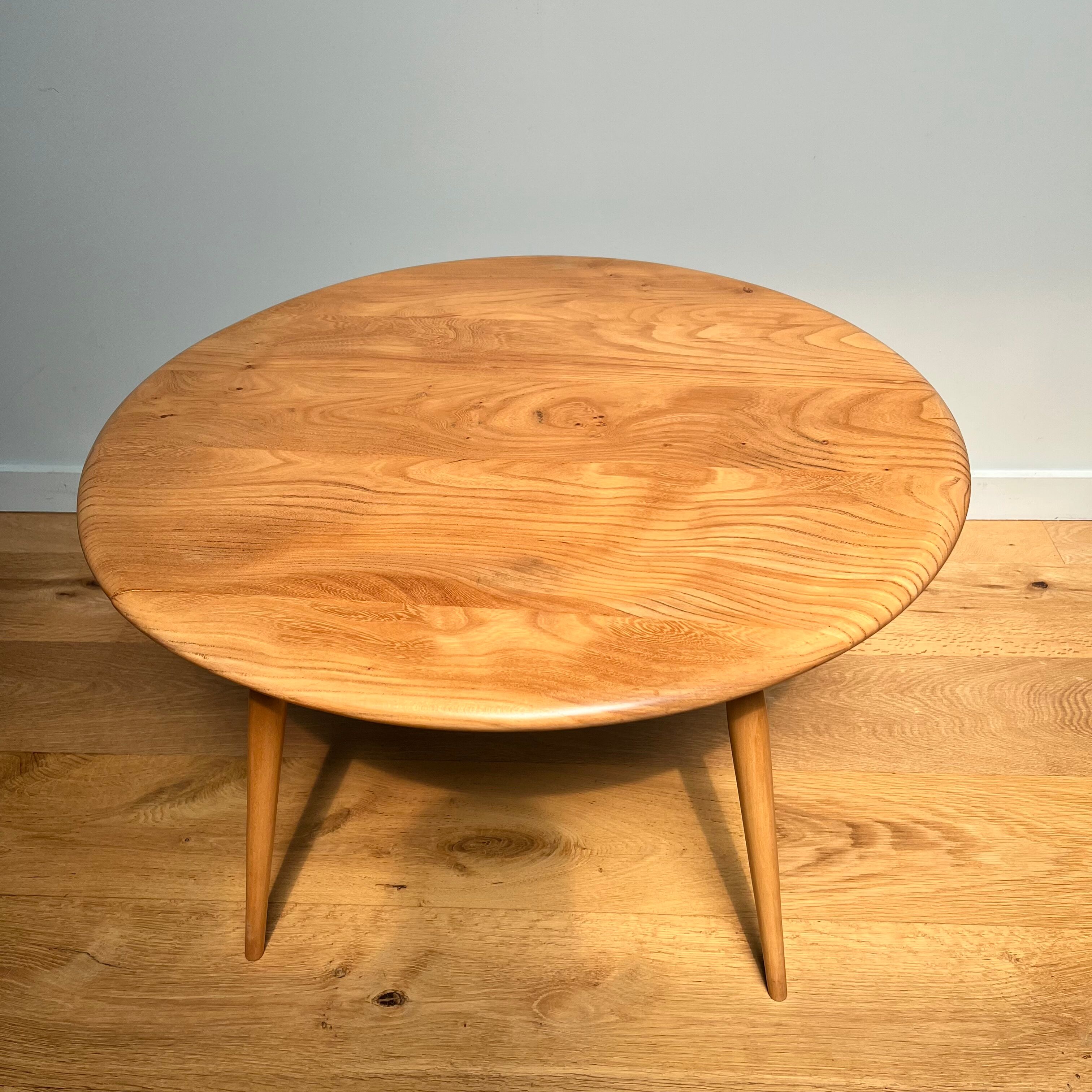 Ercol elm coffee table