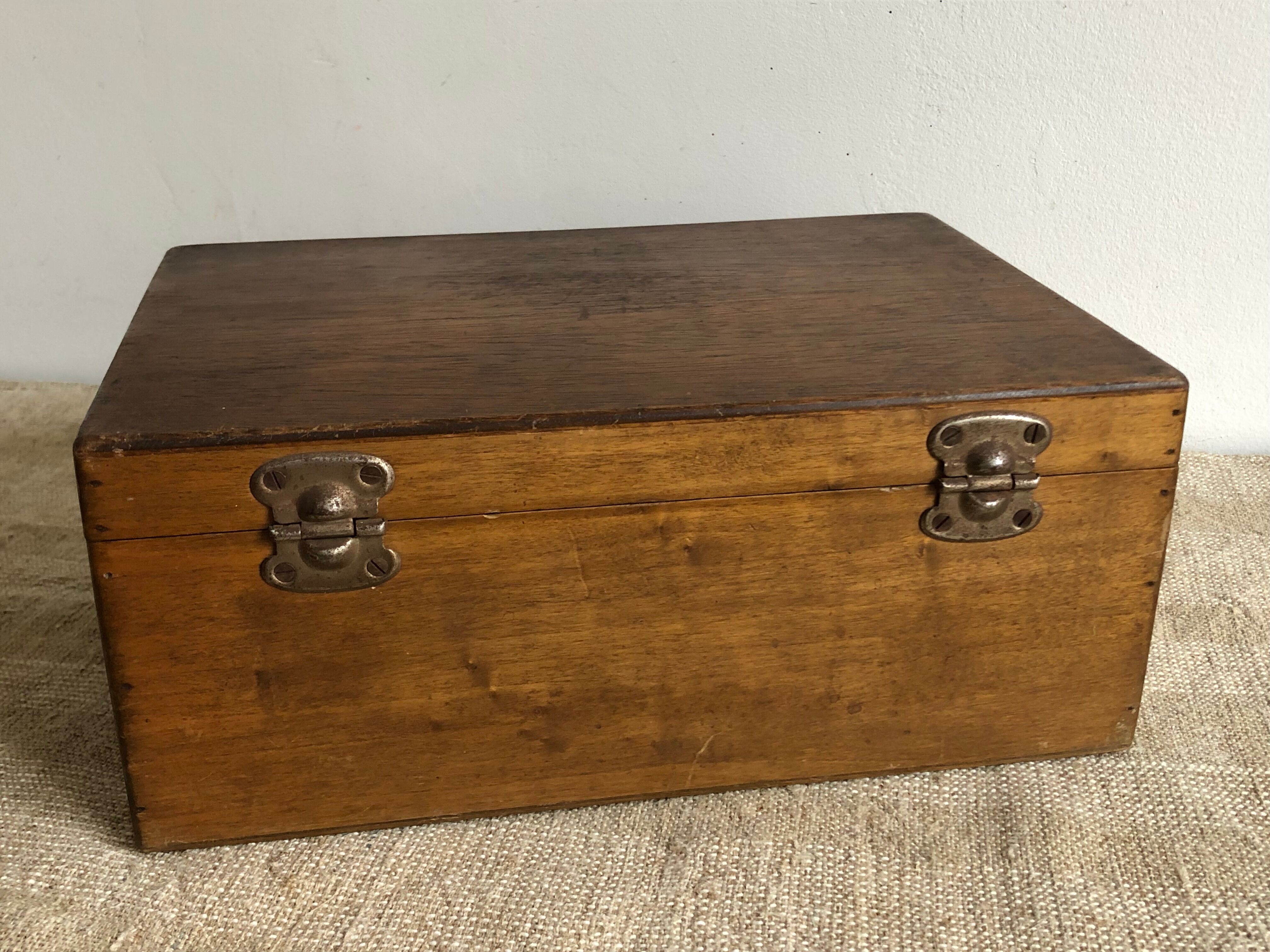 Sewing box with compartments