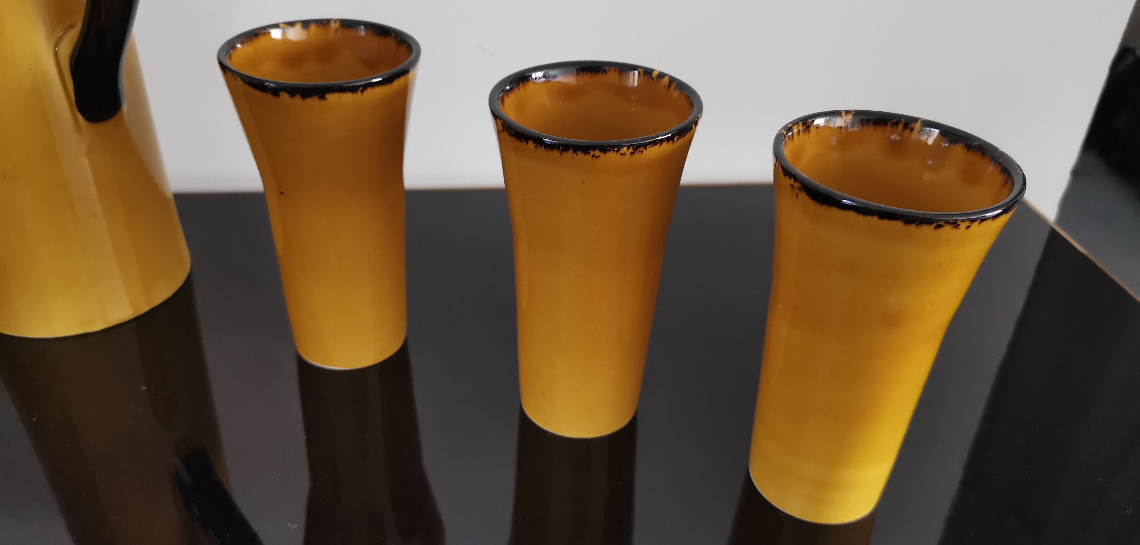 Vintage orangeade service by Claude Paci, Vallauris (Gladys model)