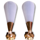 2 wall lights
