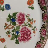 Limoges porcelain dish and solid silver strapping