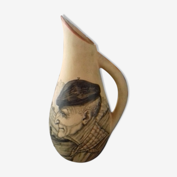 Basque ceramic pitcher