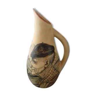 Basque ceramic pitcher