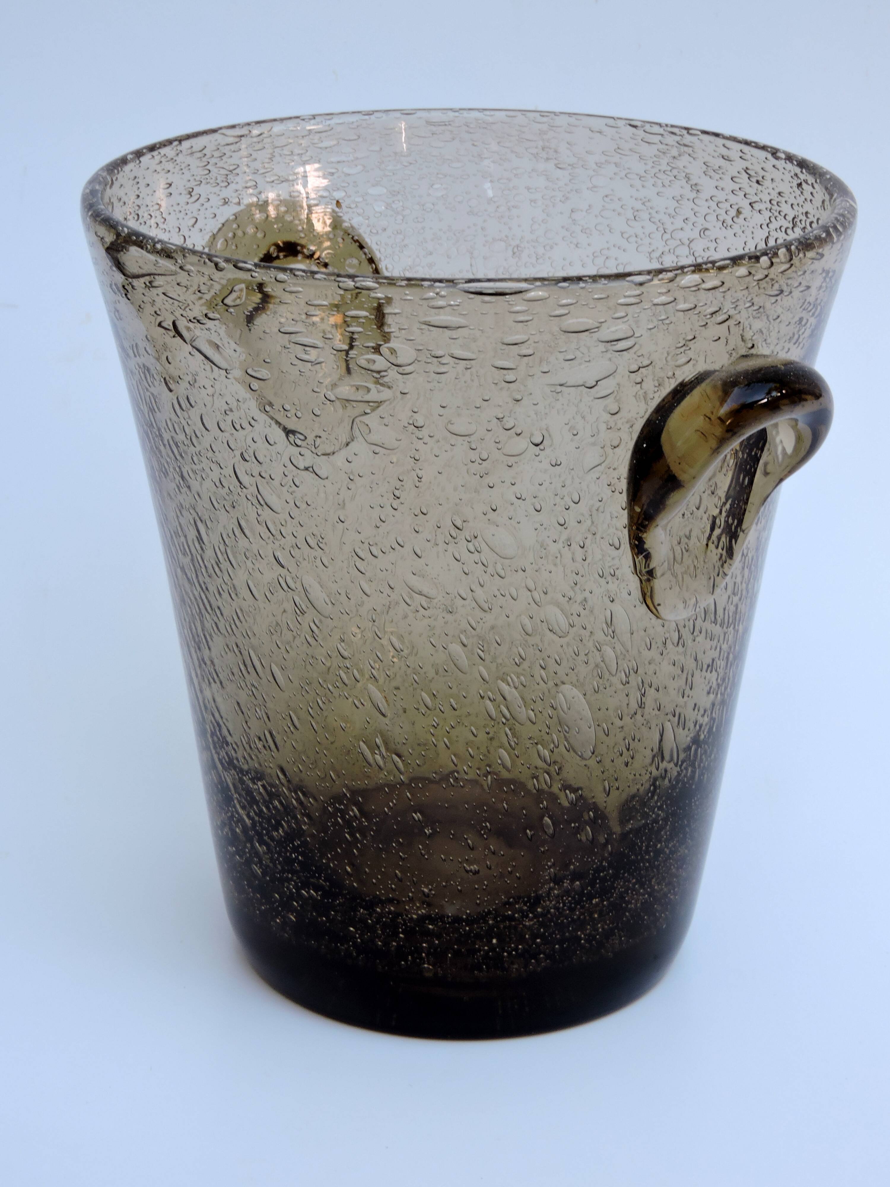 Ice bucket champagne glassware Biot