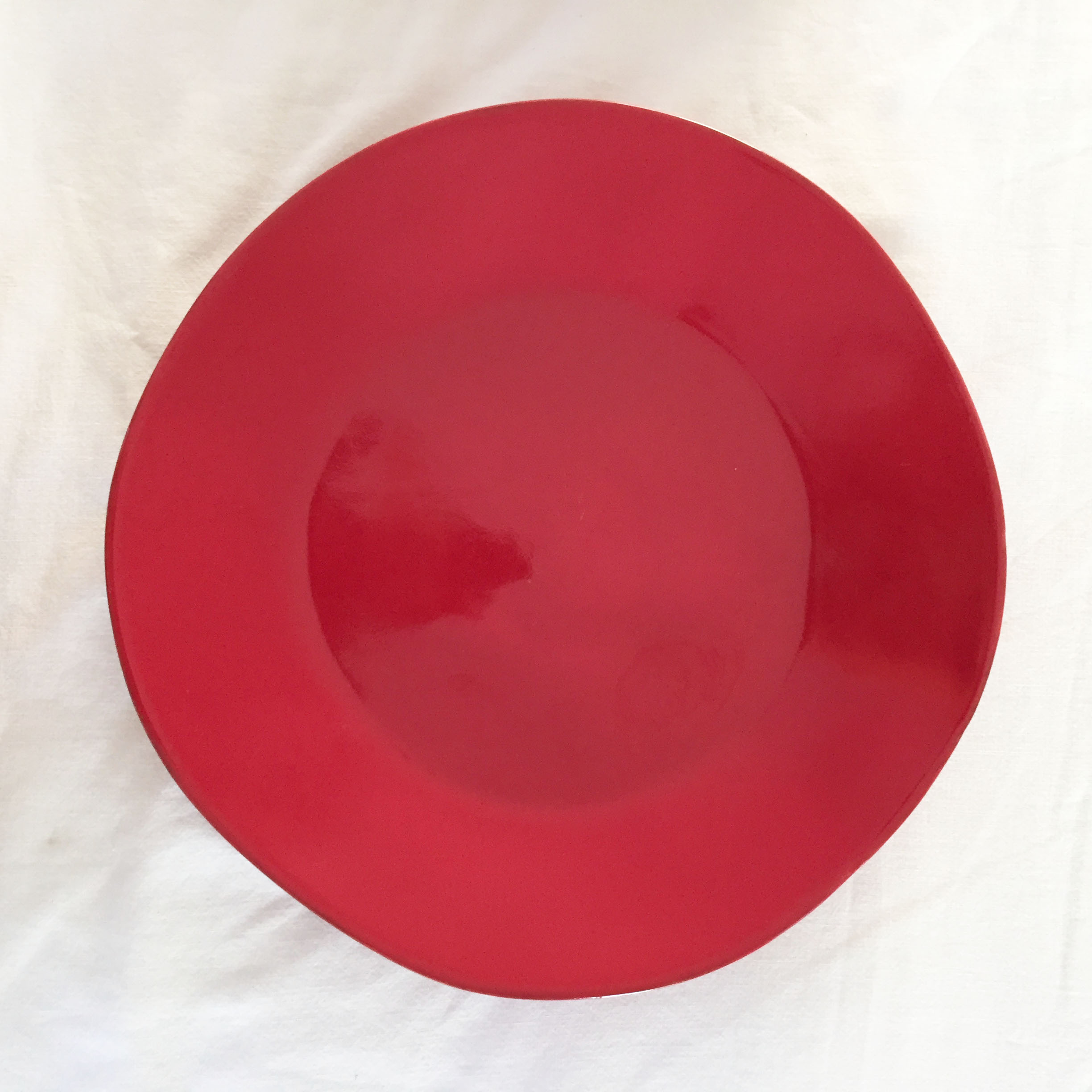 Set of 4 ceramic plates