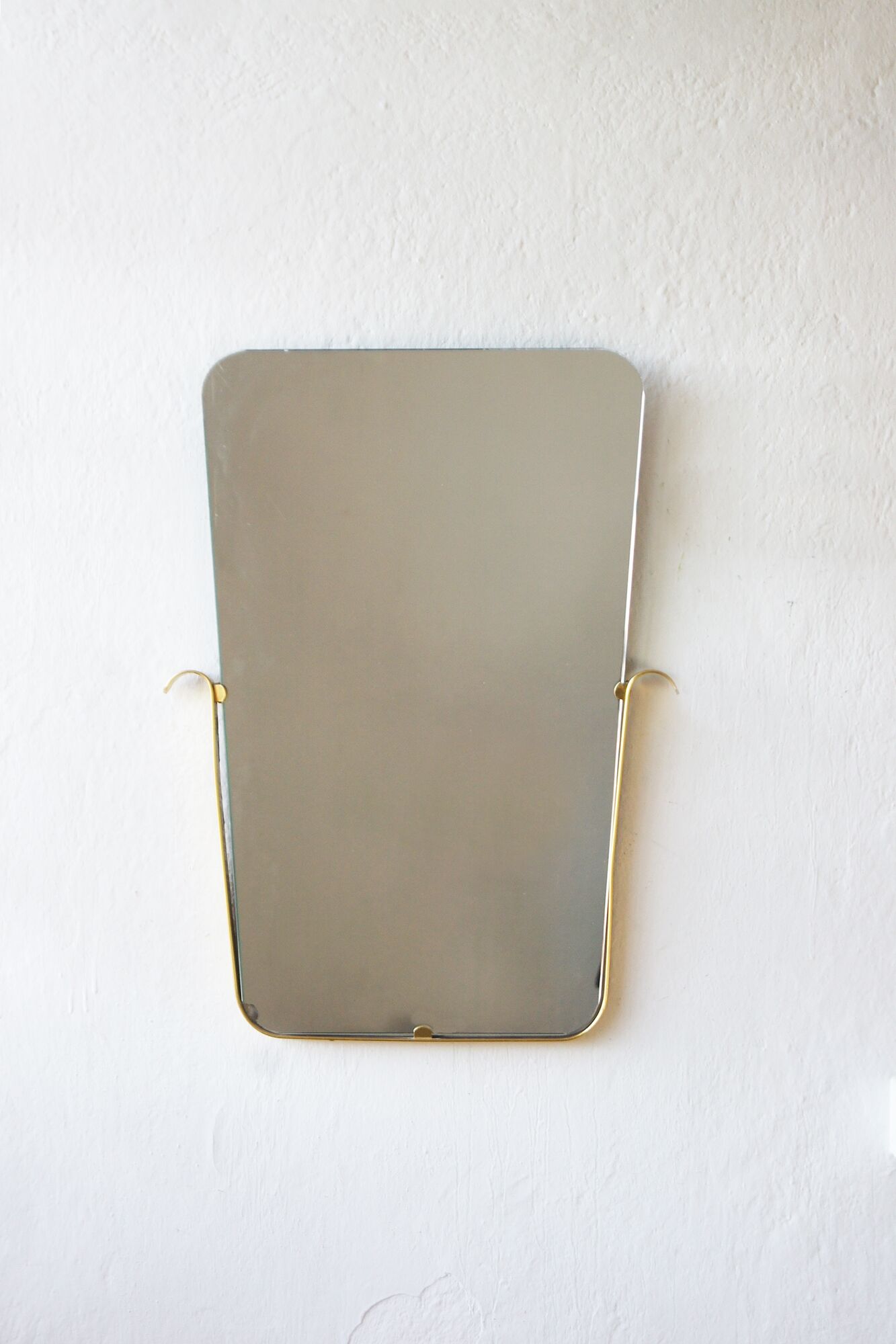 Mid-century rockabilly mirror, 1950s