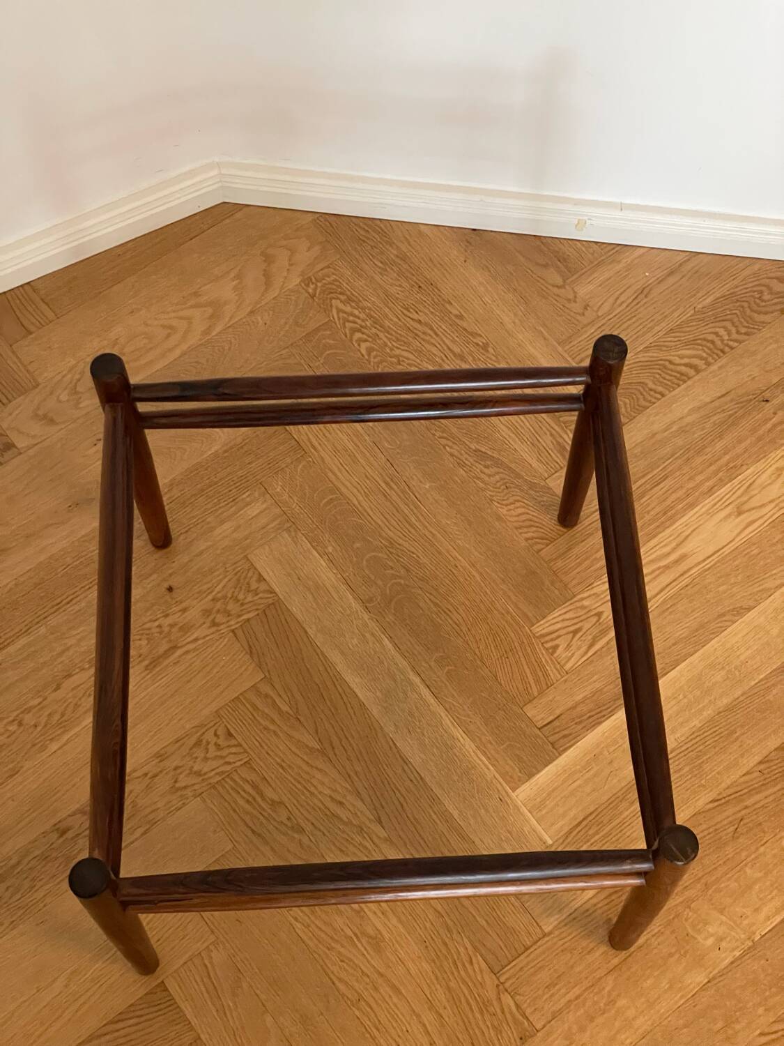 Danish Palisander Stool Ottoman MidCentury 1960s