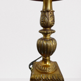 Gilded bronze bedside lamp