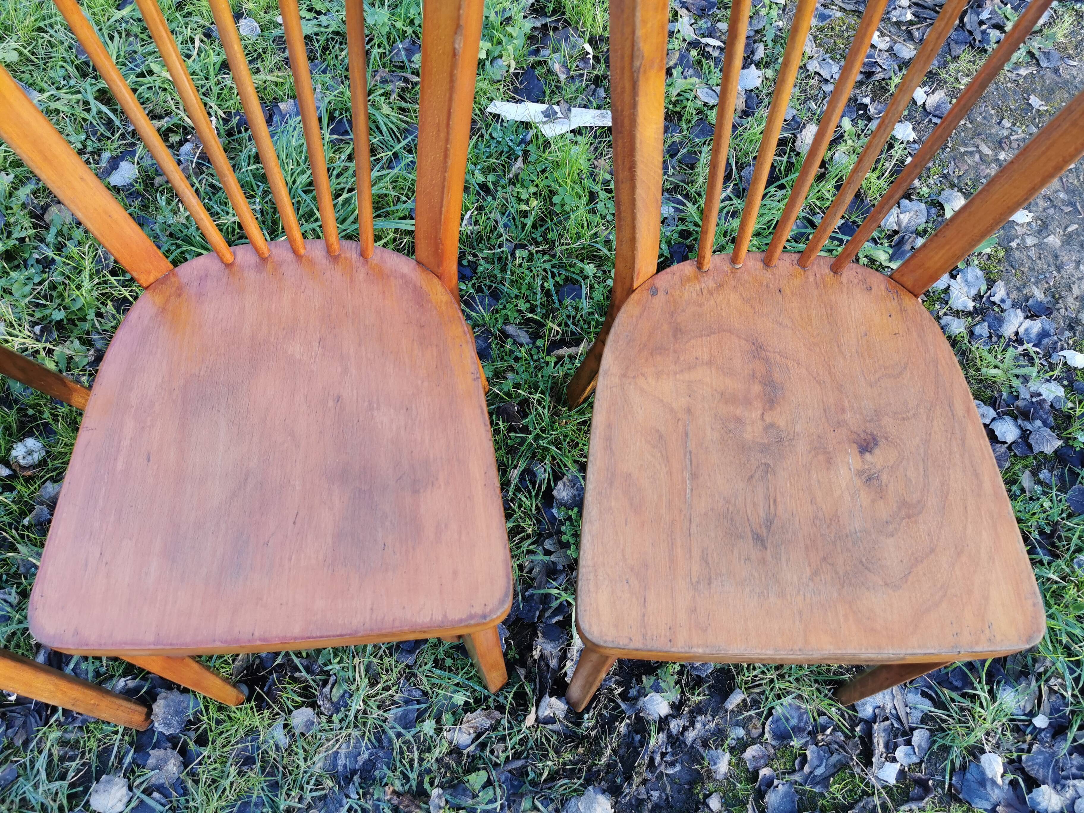 Series of 6 Baumann chairs