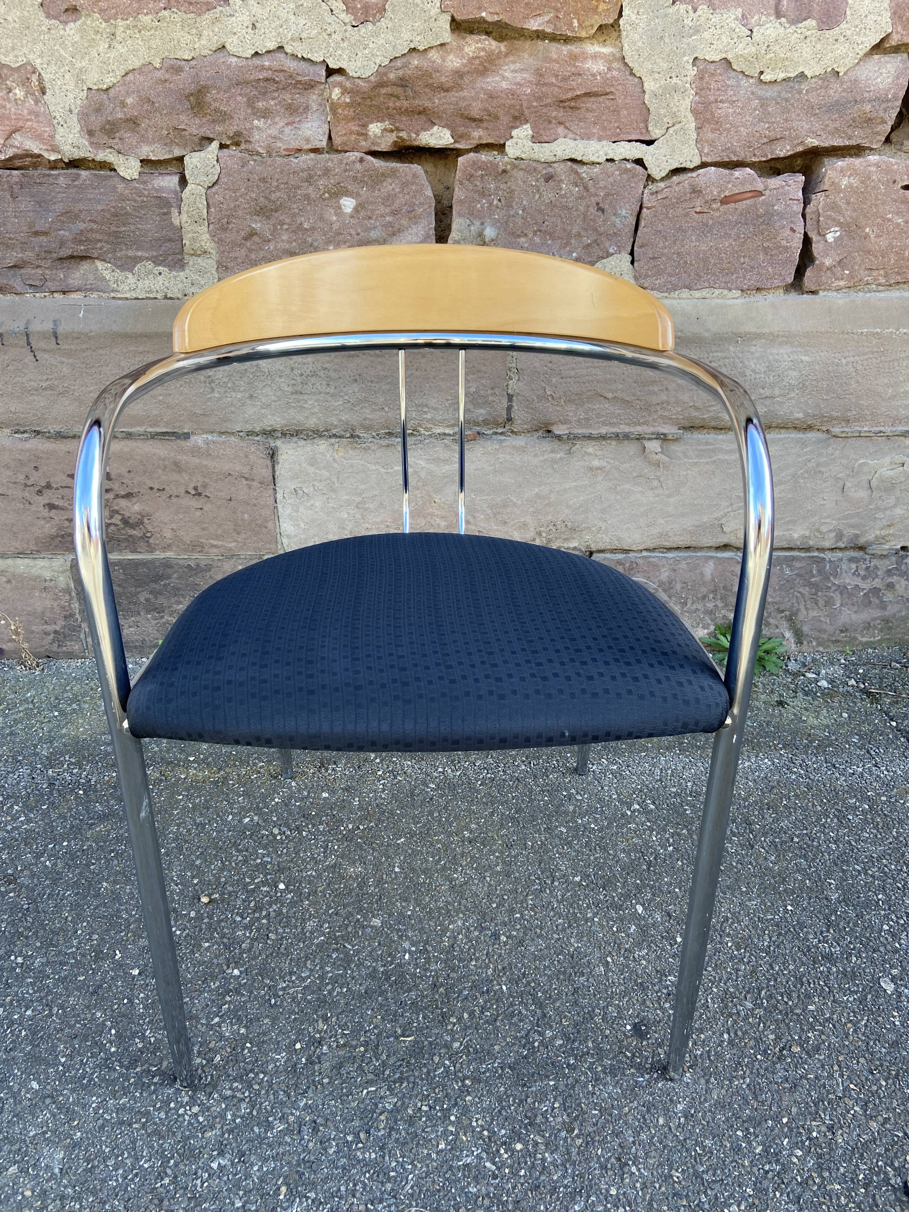 Office armchair design 1980-90s