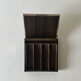Bakelite and brass pocket emptier, 1970s design