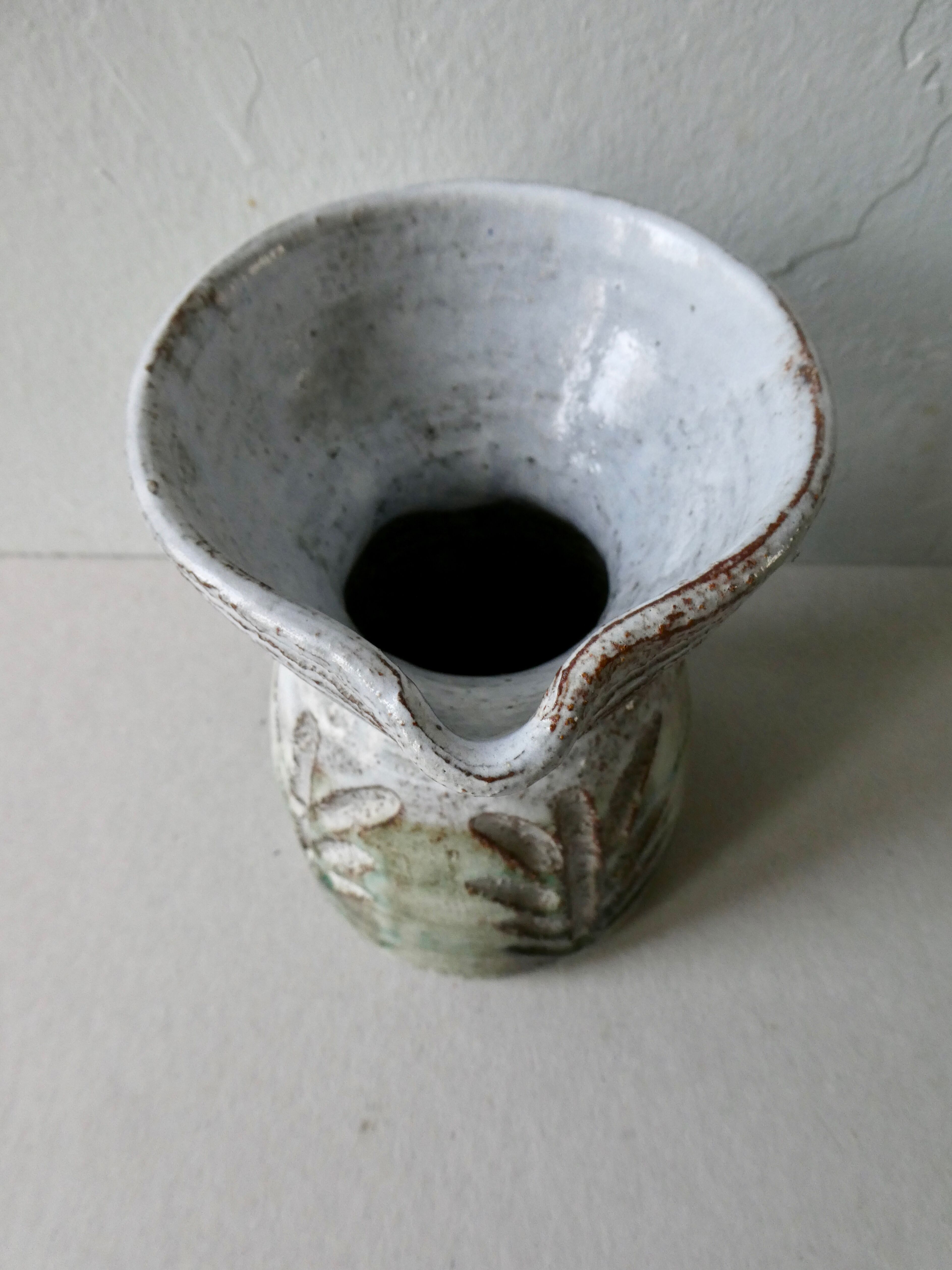 Albert Thiry ceramic pitcher, Vallauris, 1960s