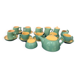 Tea and Coffee set ceramic Naj Oleari Massimo Iosa Ghini 80s