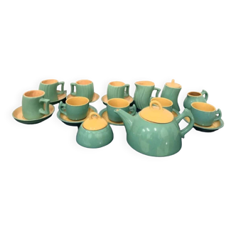 Tea and Coffee set ceramic Naj Oleari Massimo Iosa Ghini 80s