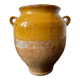 Old pot confit / fat glazed terracotta yellow southwest France