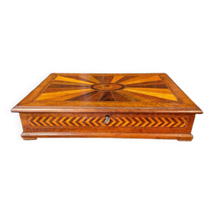 Coffret en marqueterie Napoléon