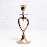 Vintage brass candle holder