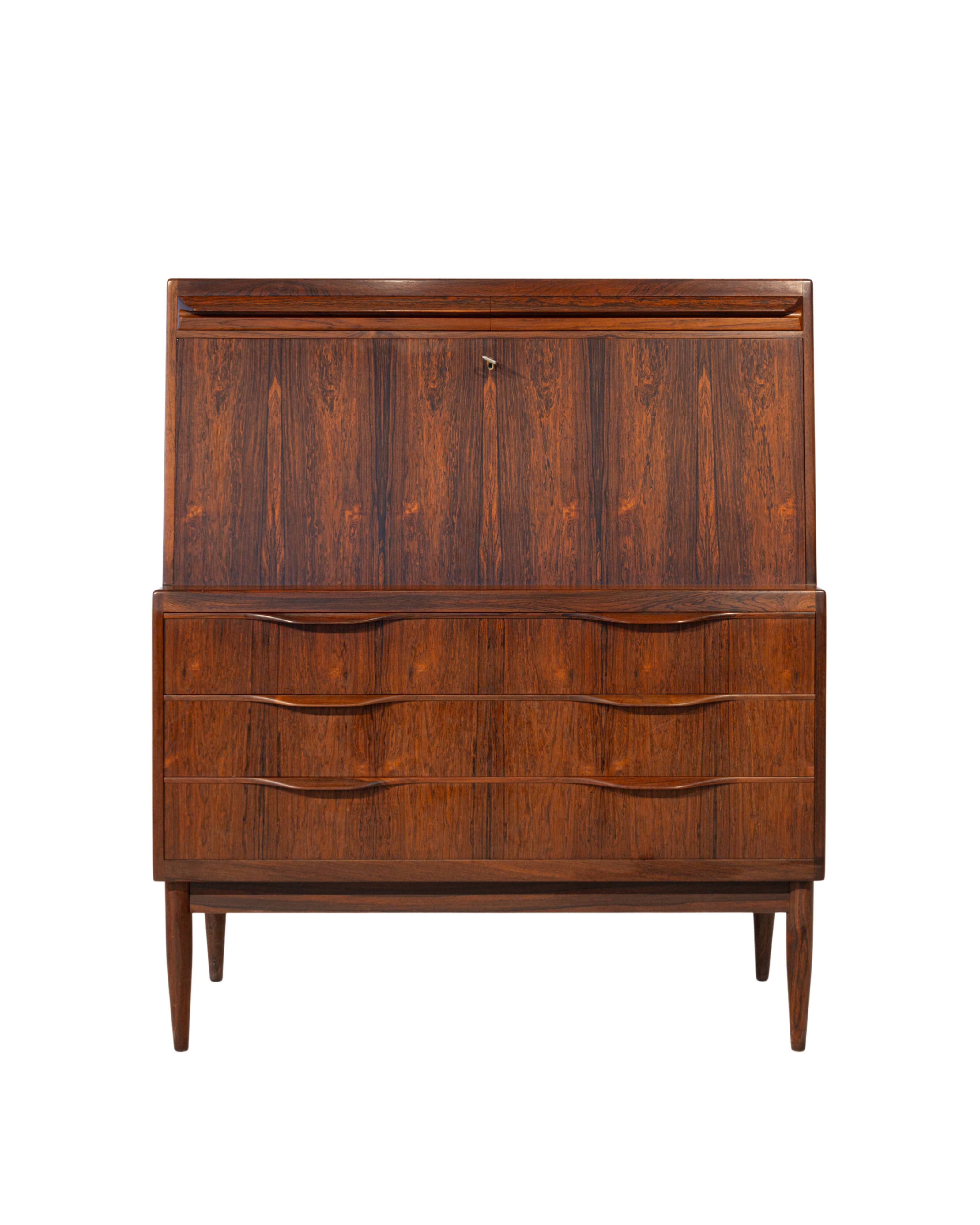 Bureau en palissandre Erling Torvits