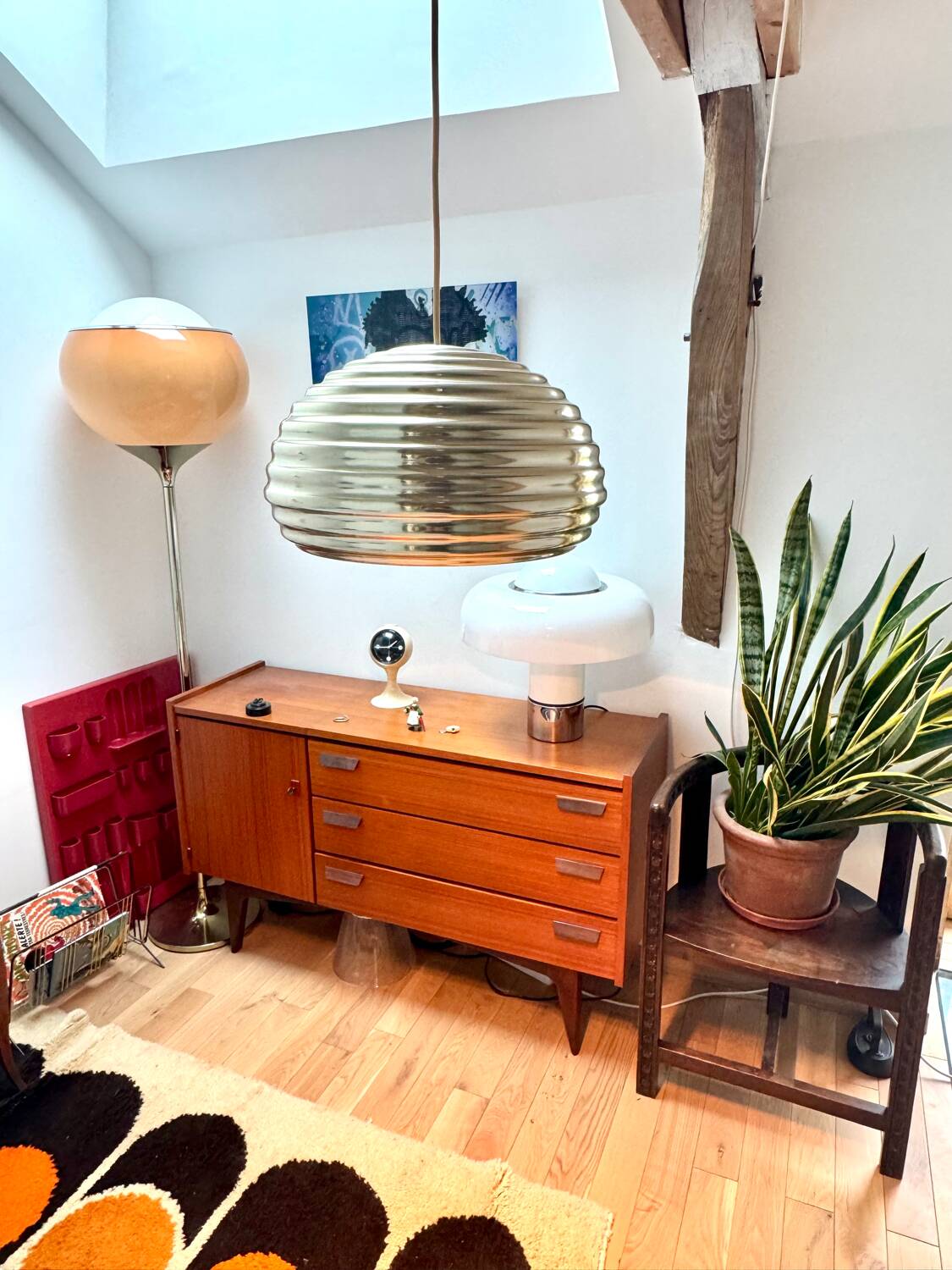 Suspension Splugen Brau Vintage / Achille Castiglioni for Flos, Italy