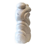1970s Carrara marble Belgian sculpture