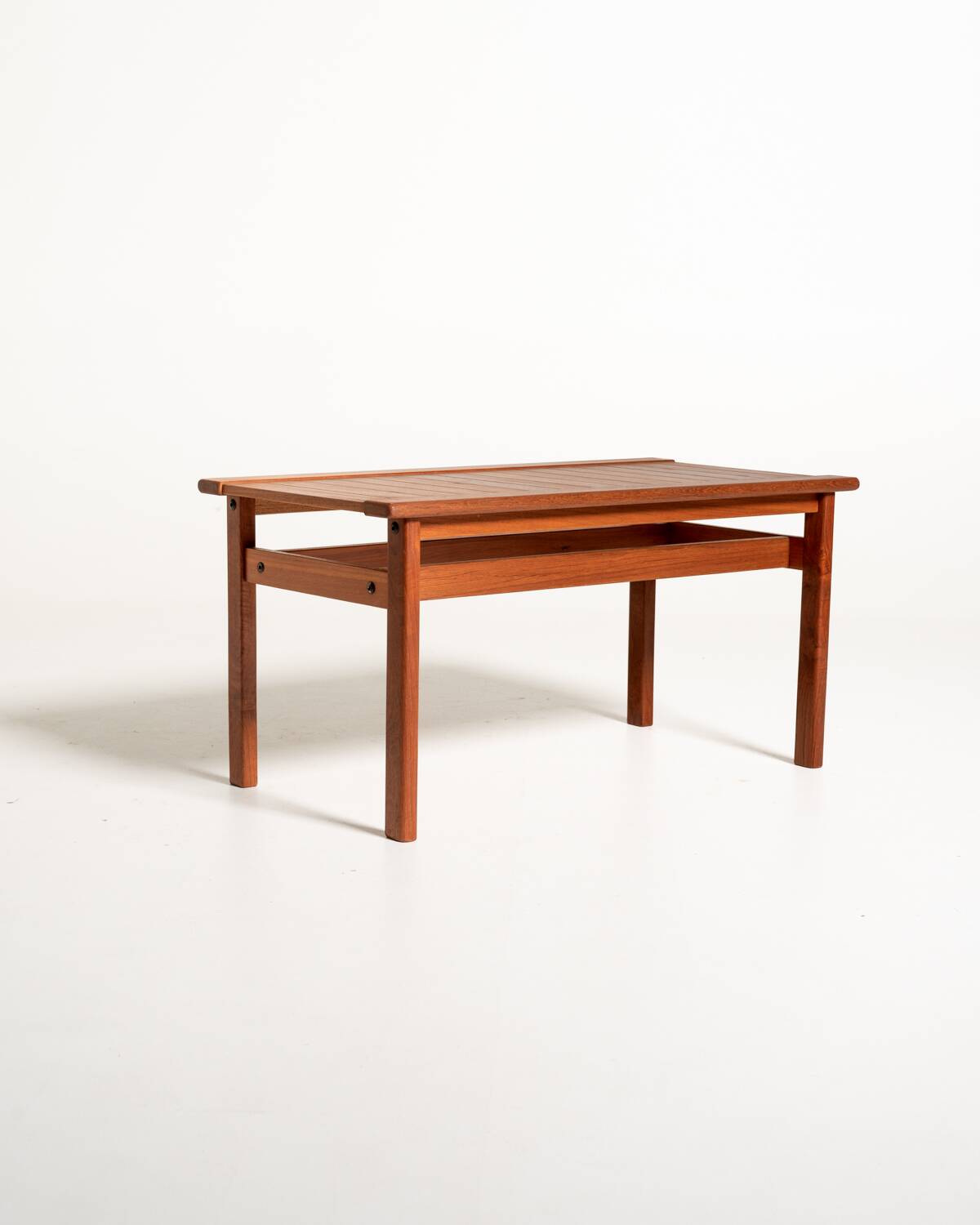 Scandinavian teak bench, 1960s