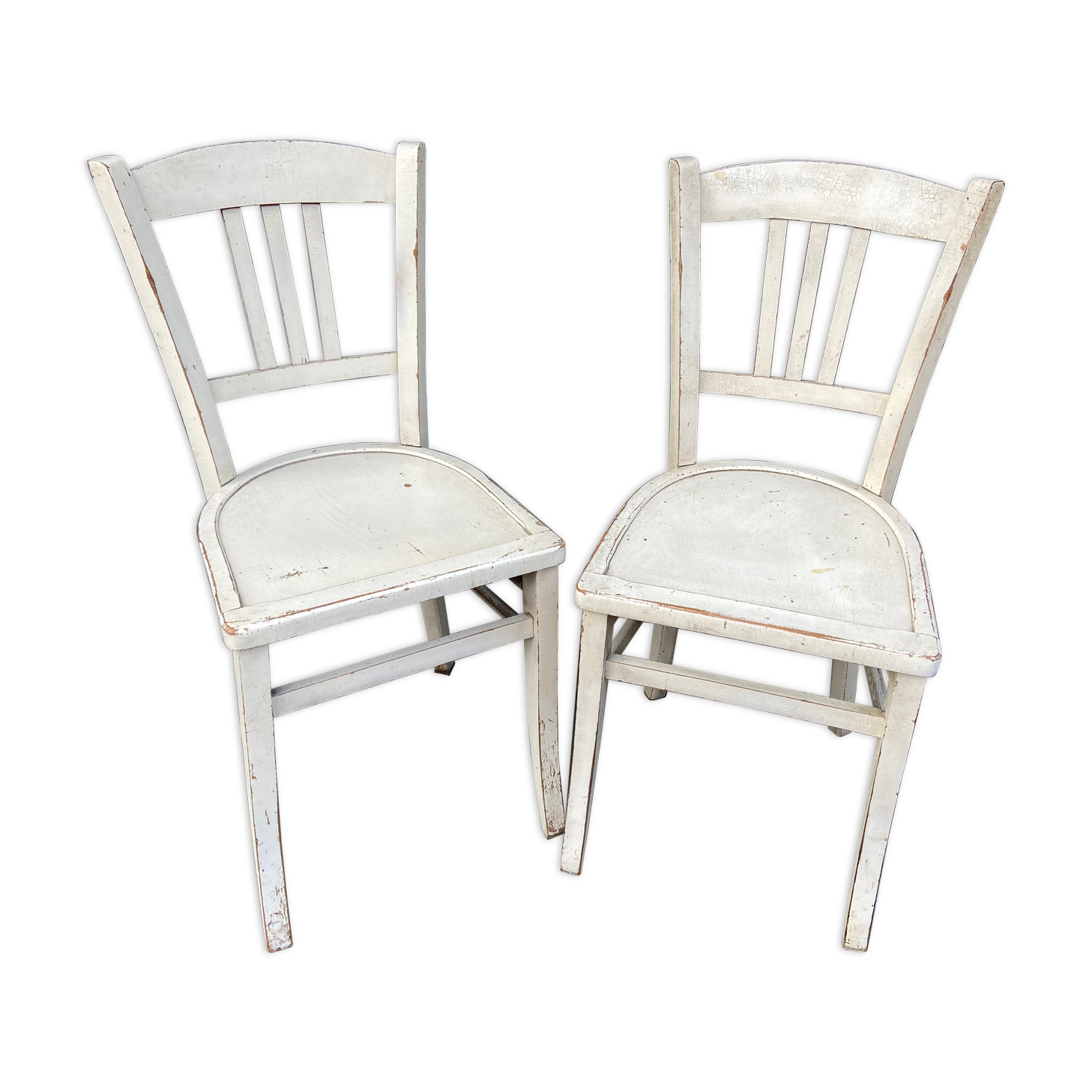 2 vintage bistro chairs
