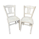 2 vintage bistro chairs