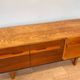 1940s simple design wooden sideboard by UP zavody - Czechoslovakia