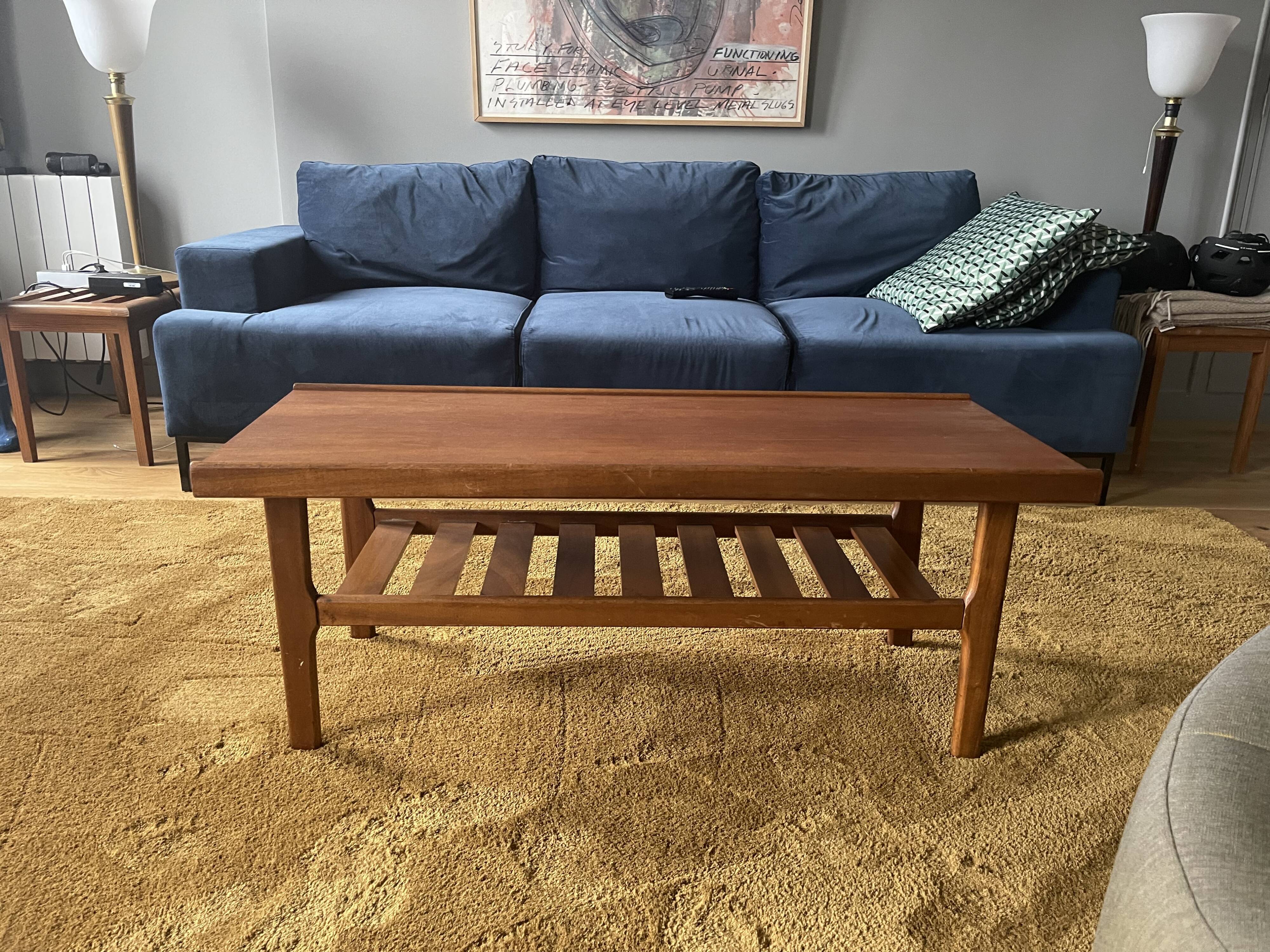 Table basse vintage