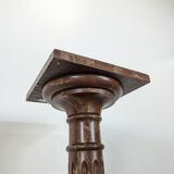 Faux marble wooden stool