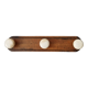 Vintage wall coat rack 70s/80s