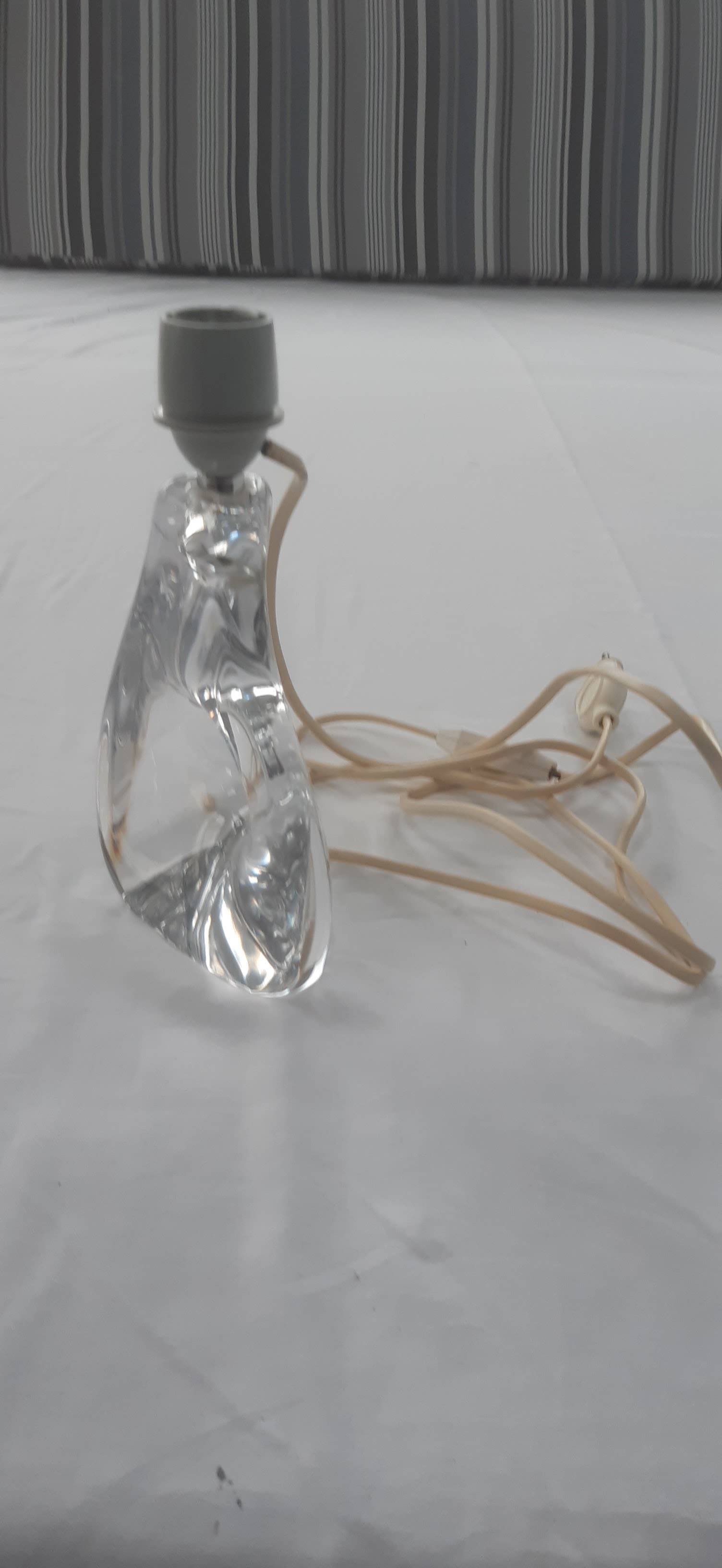 Daum France lamp base 50s/60s