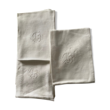Trio of PC monogram towels