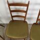 Set of 6 vintage Hiller bar chairs from the 60s