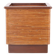 Rattan and wood planter