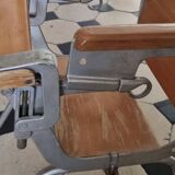 Chaise d’enfants vintage Röschli Bühler années 1950 suisse