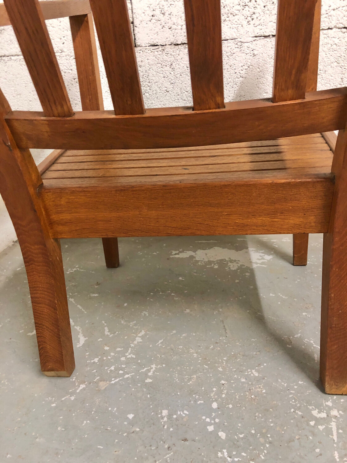 Reconstruction period armchair, René Gabriel style, 1950s