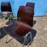 Set of 2 Galvanitas S26 Pagholz chairs, 1960s