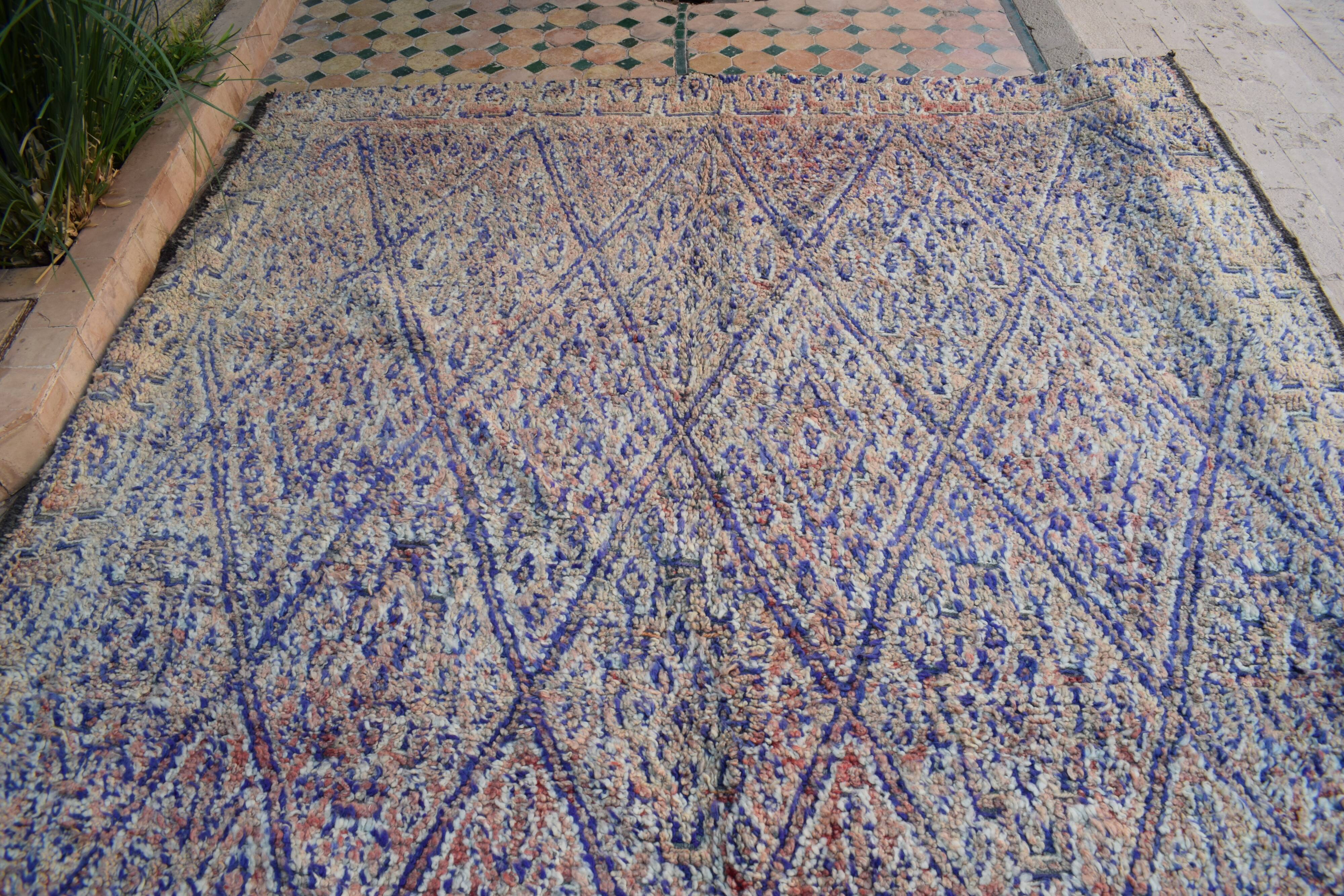 Vintage Moroccan Berber rug, 360x327 cm