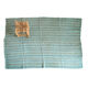 Blue hemp carpet of Turkish origin, 150 x 195 cm.