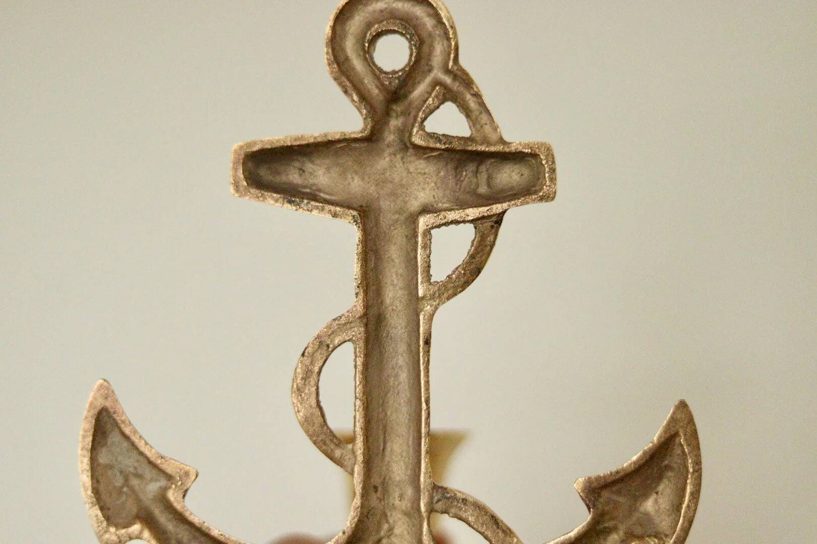 Pair of vintage Swedish brass wall lights