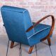 Art Deco Armchair Model C attributed to J. Halabala for Up Závody, Czech, 1940s