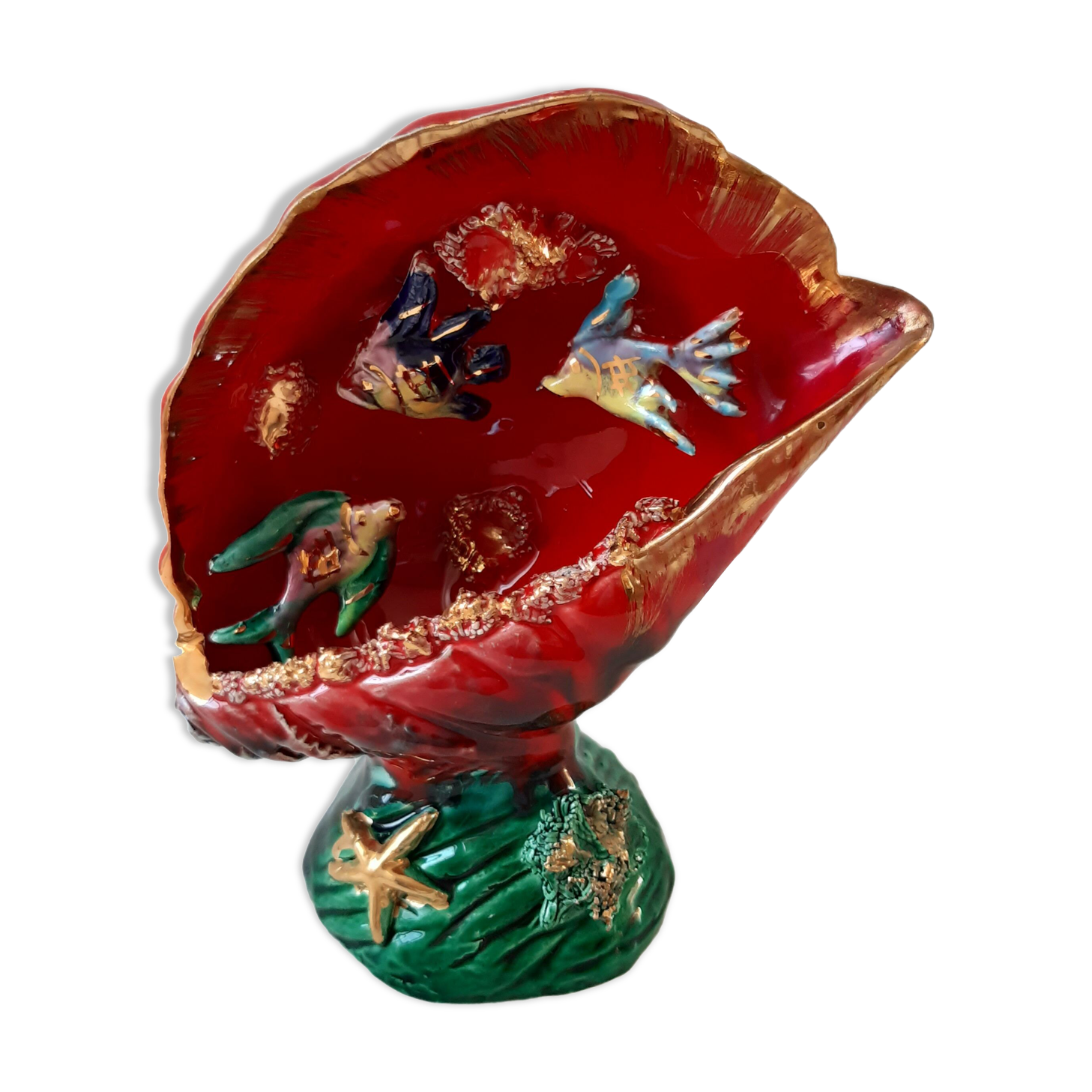 Shell lamp Vallauris years 60-70