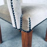 Boudoir Side Chair in Velvet, 1920s