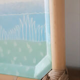 Fiberglass and rattan top