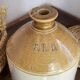 Two-tone stoneware jar, SRD, England