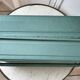 Old blue metal toolbox